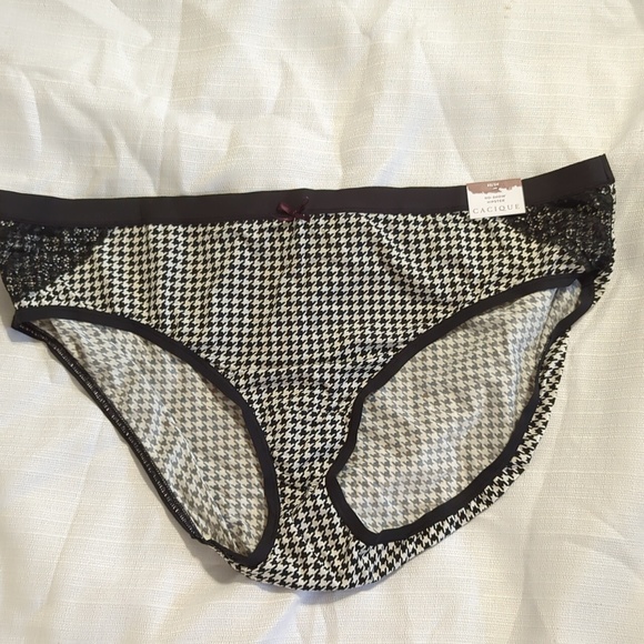 Cacique Intimates & Sleepwear Cacique Black And White Underwear